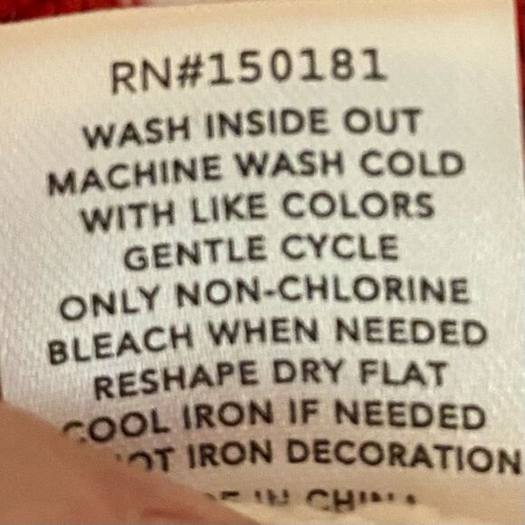 Grayson Threads American Flag Sweater Crew Neck Knit Womens Size XS Oversized - Picture 7 of 7